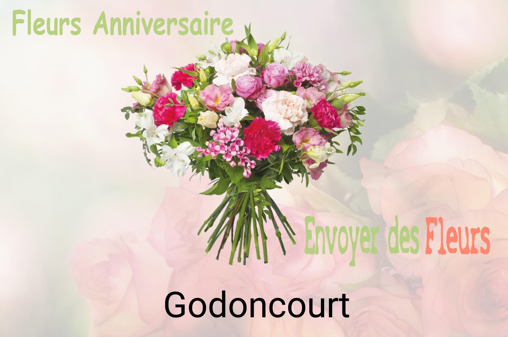 Bouquet de fleurs d’anniversaire livré à Godoncourt